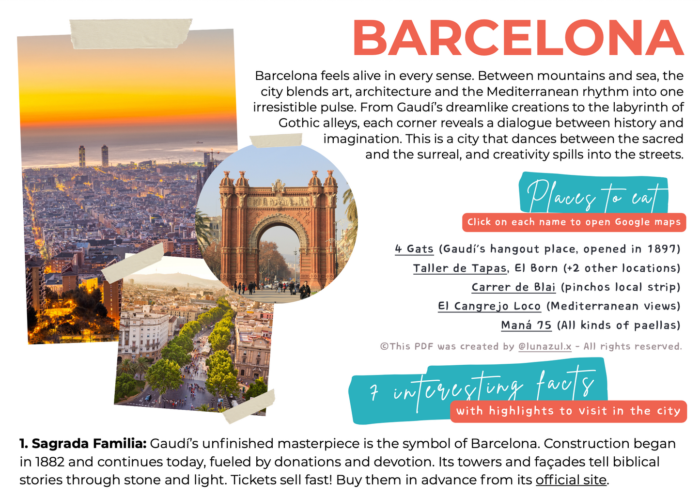 SIMPLE TRAVEL GUIDE TO BARCELONA & MADRID