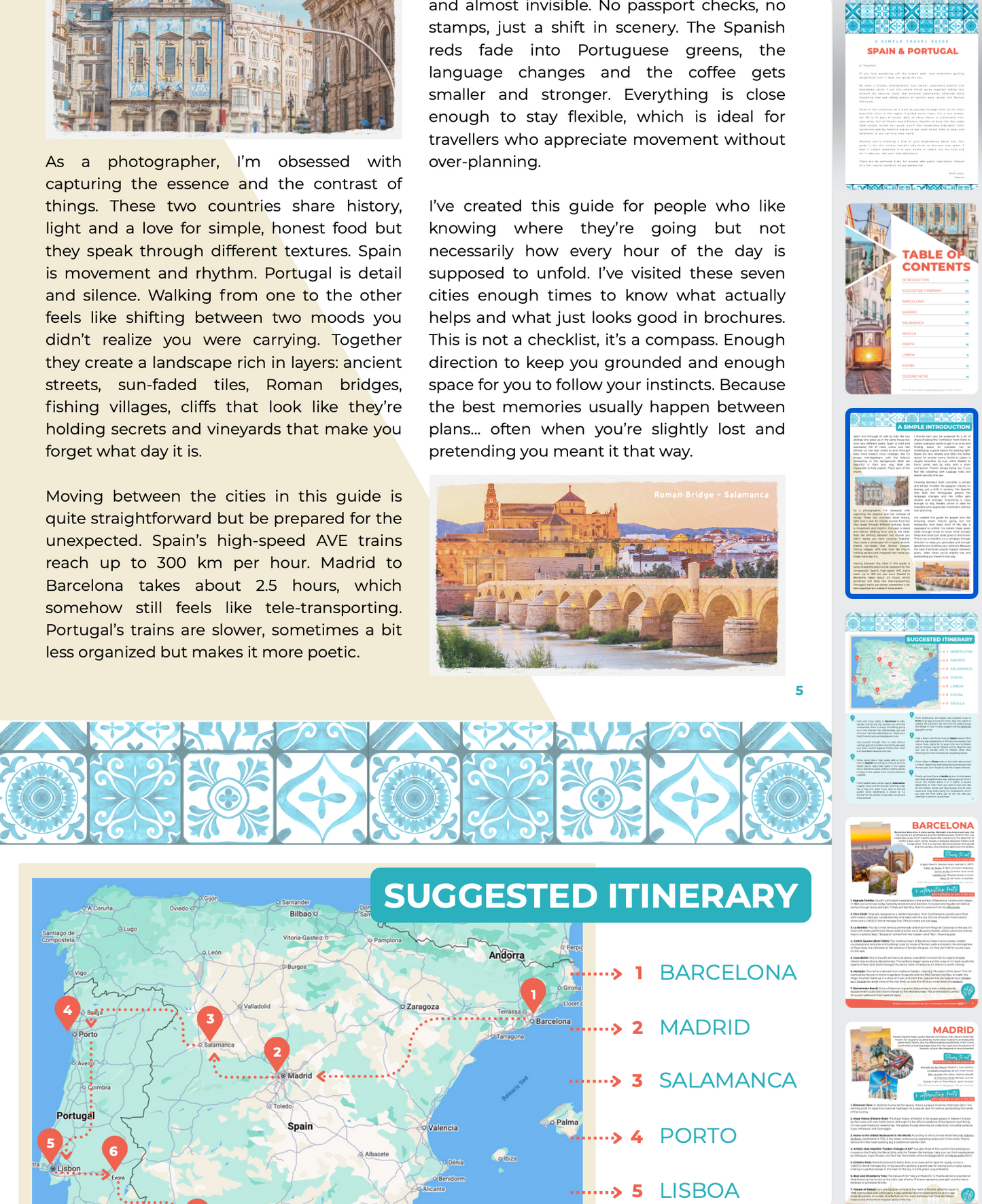 SIMPLE TRAVEL GUIDE TO SPAIN & PORTUGAL